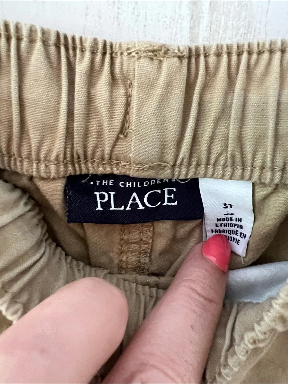 The Children's Place Tan Elastic-Waist Shorts